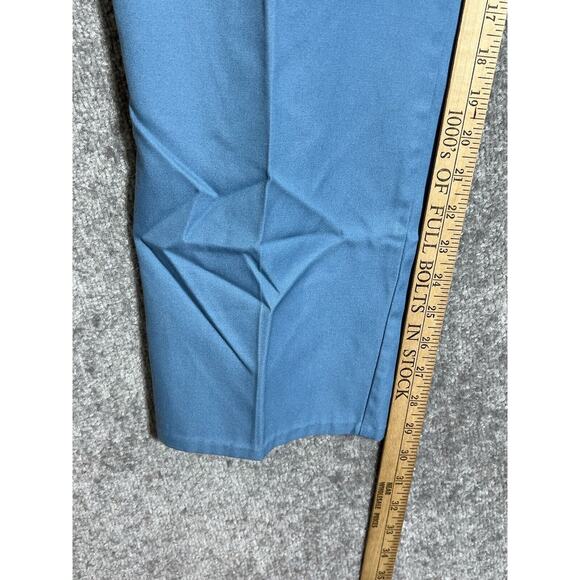 Vintage Woolrich Woman Pull On Pants Womens Size L Blue Elastic Waist Pockets - Picture 8 of 9